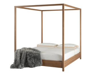 HAVANA - Walnut double bed by Tonin Casa - view 2
